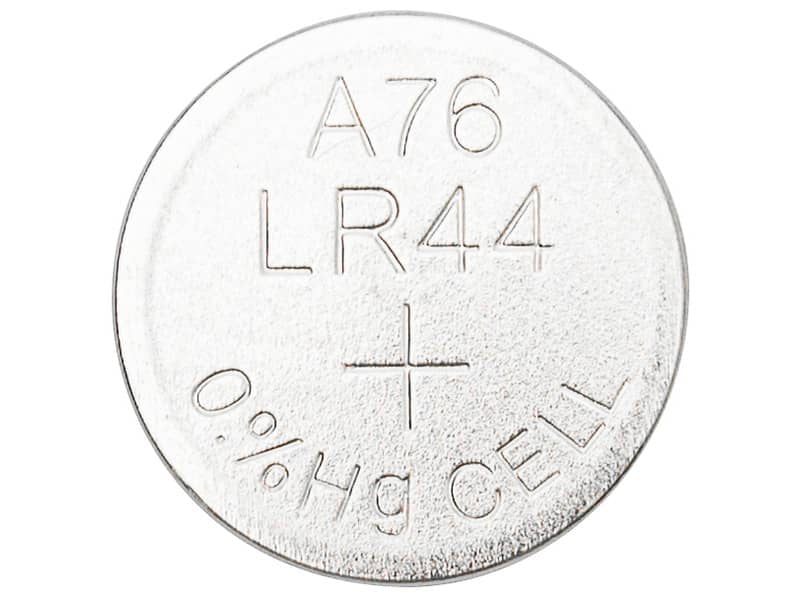 Batterie alcaline a bottone 1.5V Q-Connect LR44 conf. 10 pezzi in blister