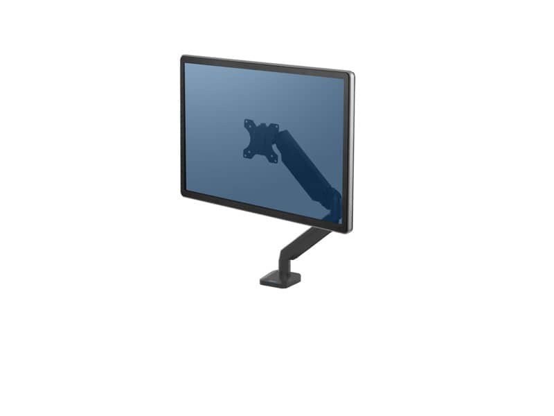 Braccio Monitor Singolo per regolare monitor LCD/TFT Fellowes Platinum Series nero max 24 pollici