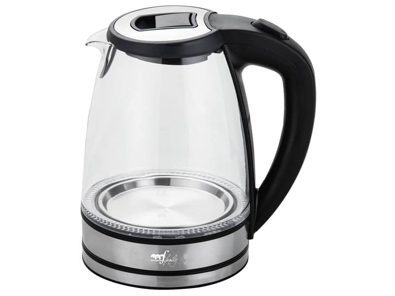 Bollitore cordless in vetro Melchioni Family MR BOIL - 1,7 LT