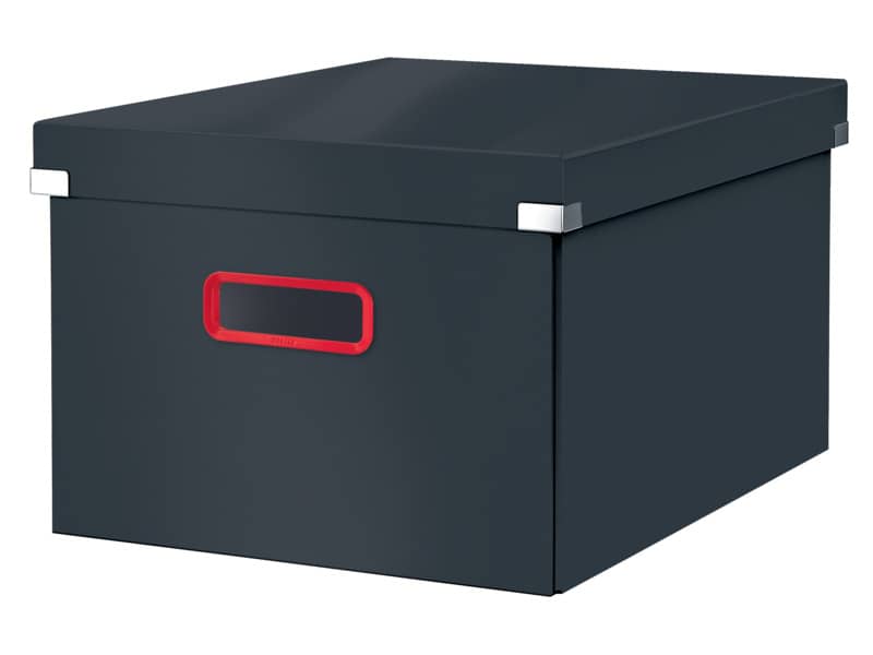 Scatola per archivio Medium Click & Store Cosy - 281x200x370 mm Leitz grigio velluto