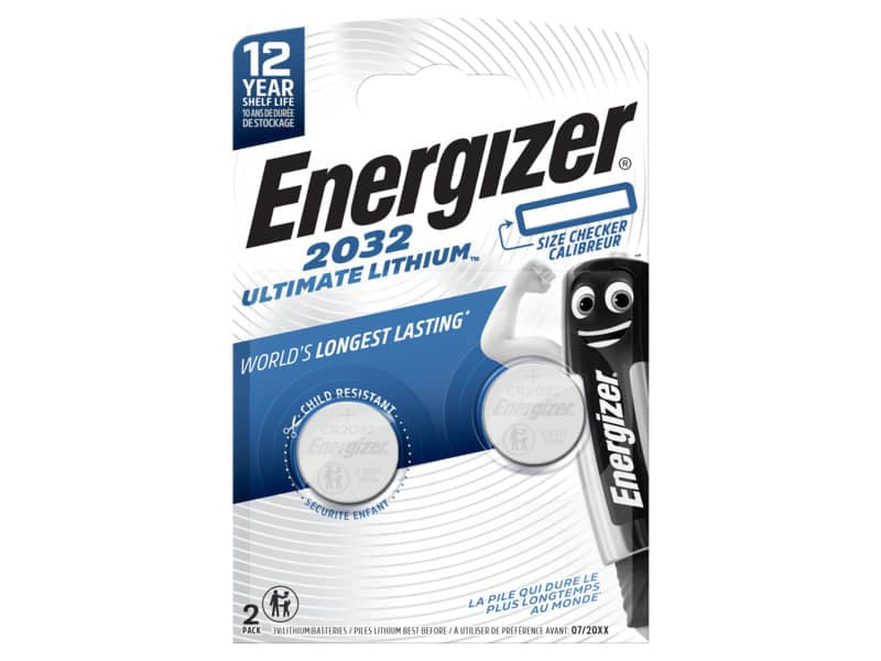 Batterie al litio a bottone Lithium Performance BP2 3V Conf. 2 pz blu Energizer - E301319300