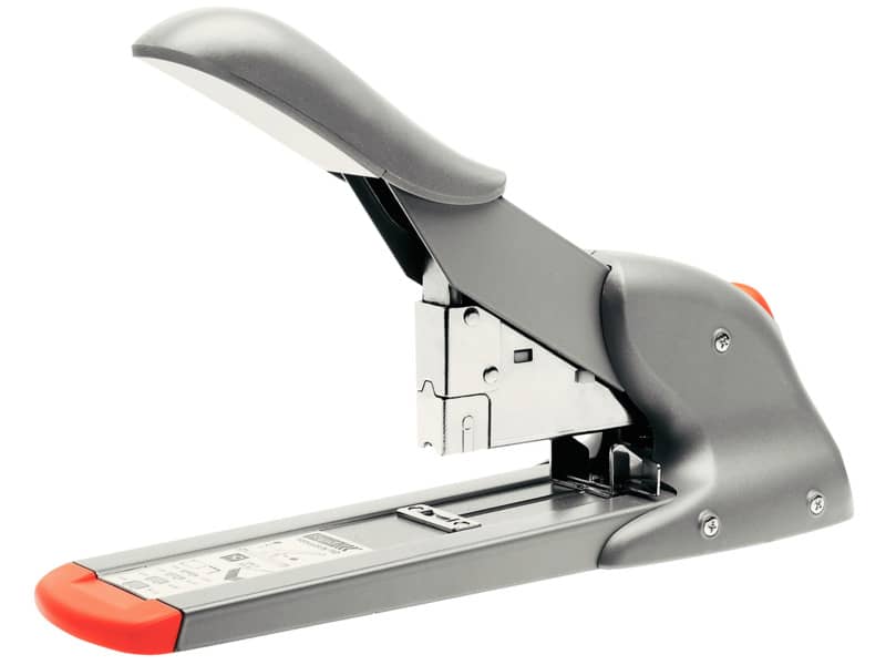 Cucitrice per alti spessori Rapid Fashion Heavy Duty 110 fogli grigio/arancio