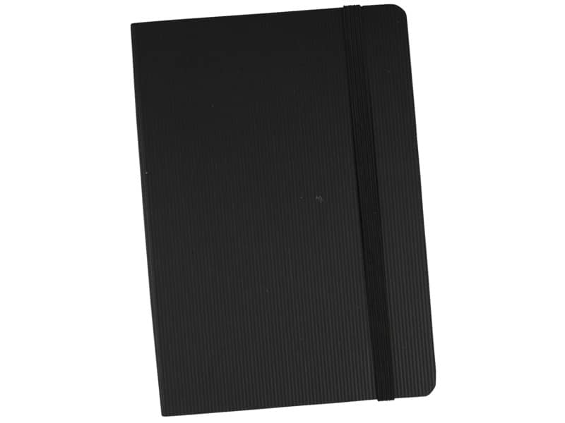 Taccuini Donau 95 ff quadretti A6 nero -01