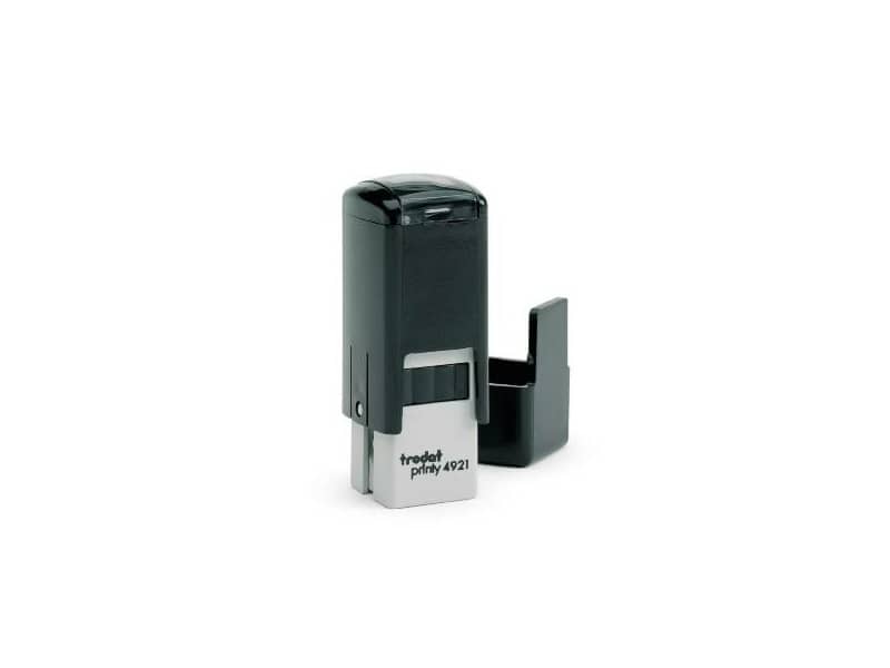 Printy 4921 - Timbro di testo PERSONALIZZATO fino a 3 righe dimensione max personalizzazione 12x12 mm