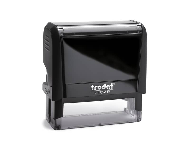 Printy 4915 - Timbro di testo PERSONALIZZATO fino a 7 righe dimensione max personalizzazione 70x25 mm