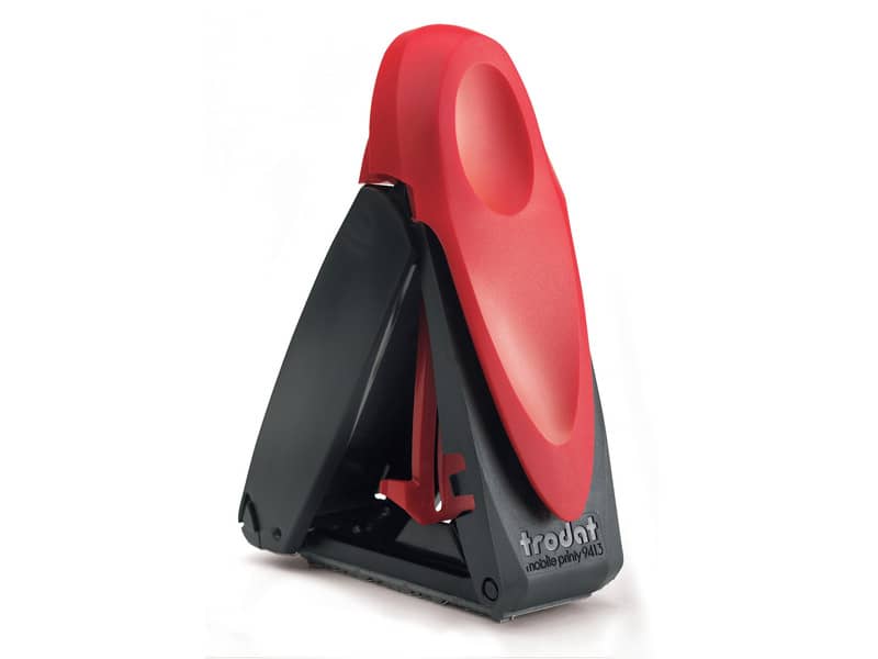 Mobile Printy 9413 - Timbro di testo tascabile PERSONALIZZATO Rosso dimens. max pers.ne 58x22 mm - fino a 6 righe