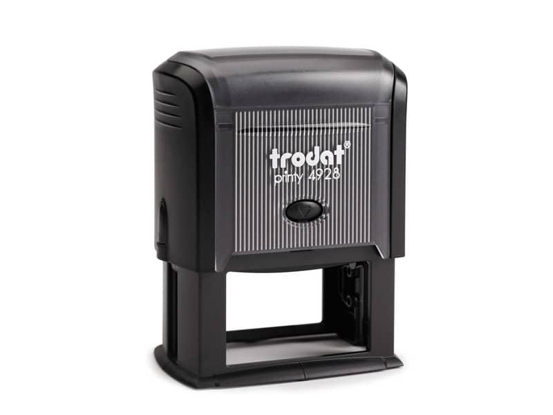 Printy 4928 - Timbro di testo PERSONALIZZATO fino a 8 righe dimensione max personalizzazione 60x33 mm