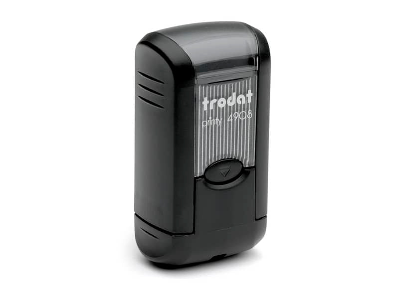 Printy 4908 - Timbro di testo PERSONALIZZATO fino a 1 riga dimensione max personalizzazione 15x7 mm