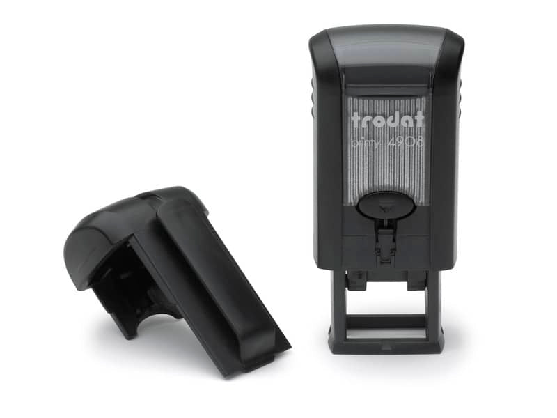 Printy 4908 - Timbro di testo PERSONALIZZATO fino a 1 riga dimensione max personalizzazione 15x7 mm