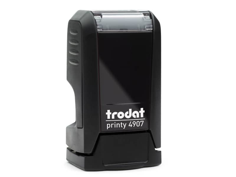 Printy 4907 Timbro di testo PERSONALIZZATO fino a 1 riga dimensione max personalizzazione 13x6 mm