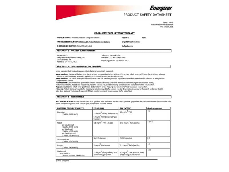 Batterie ricaricabili ENERGIZER Power Plus AAA - 700 mAh conf. da 2 - E300850200