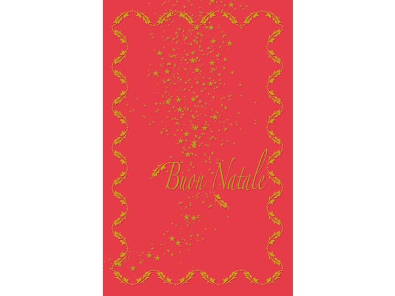 Biglietti Natalizi con busta formato 9x14 cm - conf.6 soggetti in due colori Biembi - BAD202C61