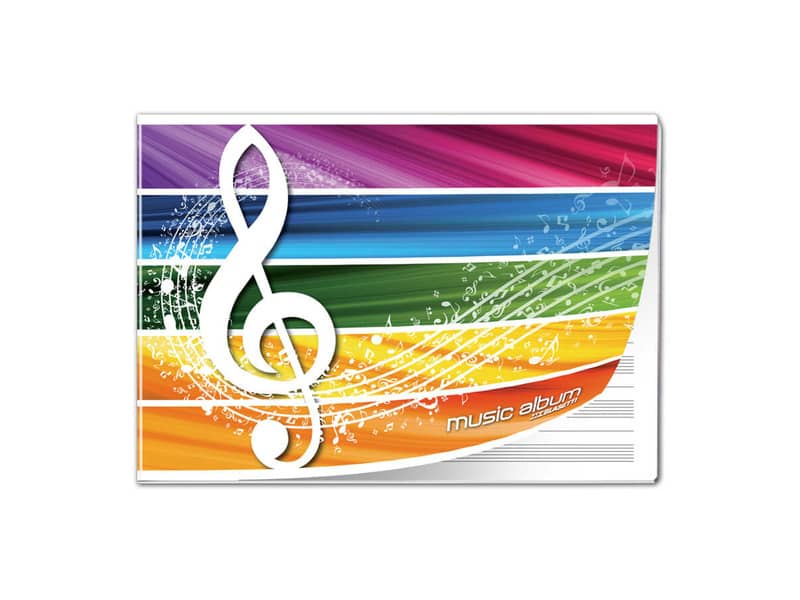 Album Blasetti Maxi musica 16+1 ff - A4 100 g/m² - 5707