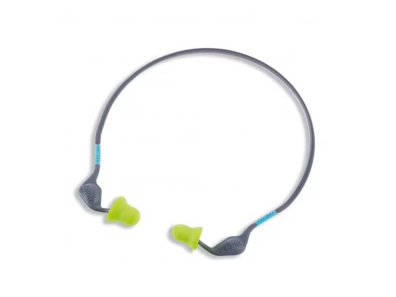 Archetto leggero xact-band per tappi xact-fit Uvex grigio, lime e celeste - conf 5 pz