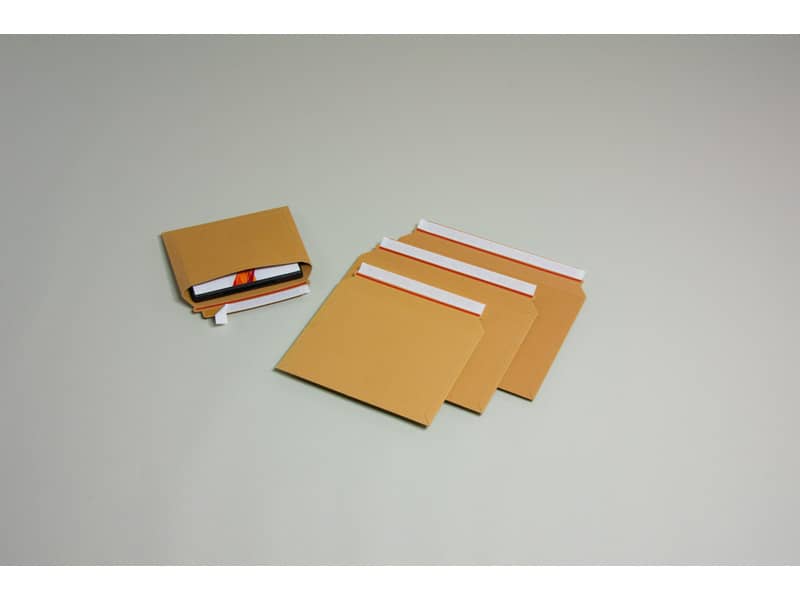Buste a sacco in cartoncino teso avana apertura lato lungo Cart Pack conf. 200 pz Bong formato A5,DVD