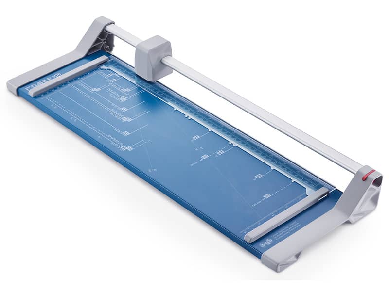 Taglierina a rullo Dahle Hobby con pressino automatico max 6 fogli - luce 460-0,6 mm blu - R900508