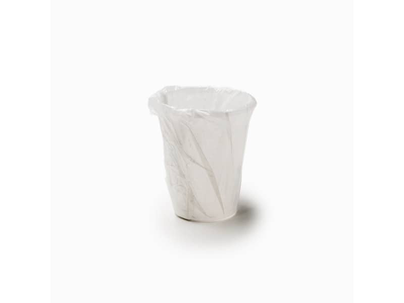 Bicchiere trasparente in PLA bio imbustati sing. - ø 70 mm - conf. 750 pz - Special Pack IlipBio 200ml/200cc