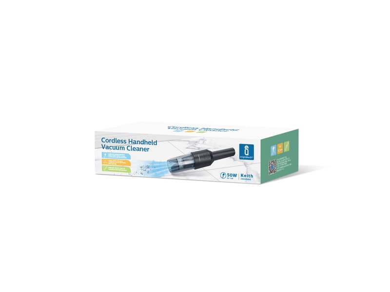 Aspiratore portatile senza fili 70 W capacità 0,1 L nero Aigostar 30x6,5xH.6,5 cm