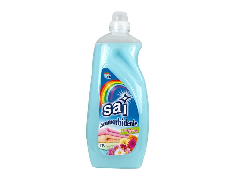 Ammorbidente SAI al profumo di Fiori di Primavera per lavaggi a mano e lavatrice - formato 2 litri