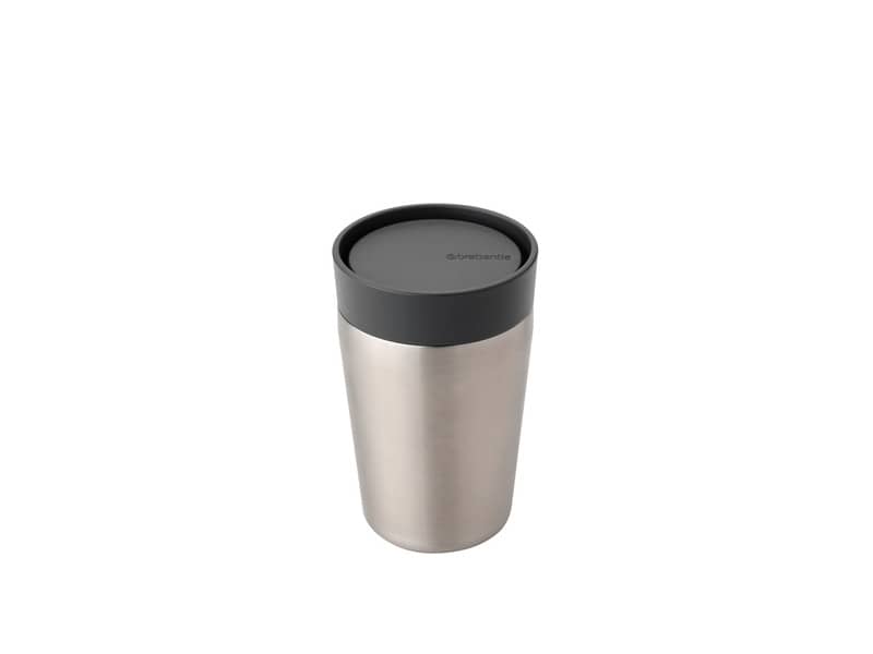 Bicchiere termico Brabantia Make & Take capacità 0,2 L - dark grey