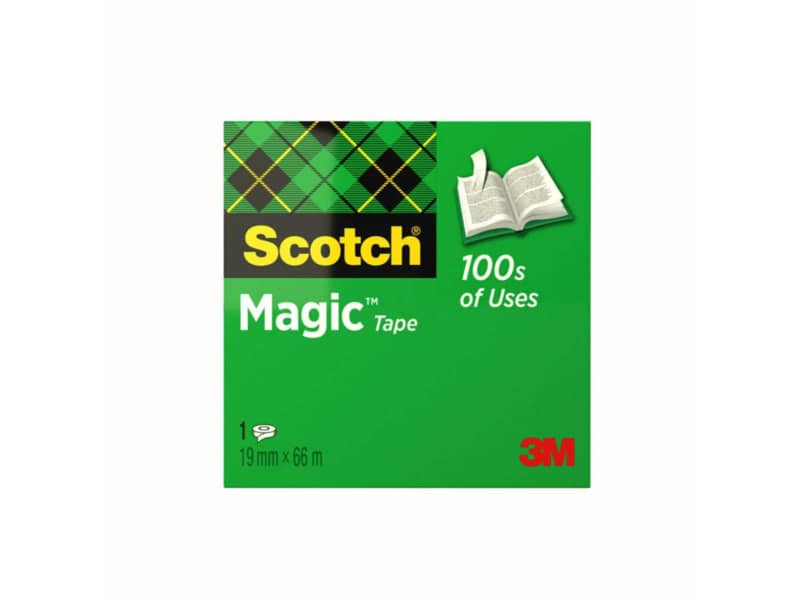Nastro adesivo Scotch® Magic™ 810 19 mm x 66 m trasparente opaco 810-1966
