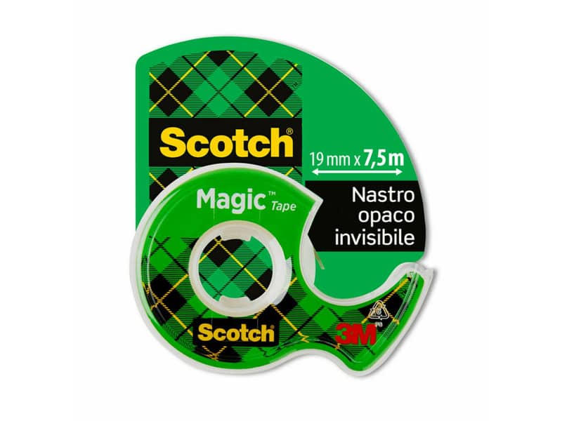 Nastri adesivo trasparente Scotch Magic™ 810 19 mm x 7,5 m in minichiocciola trasparente