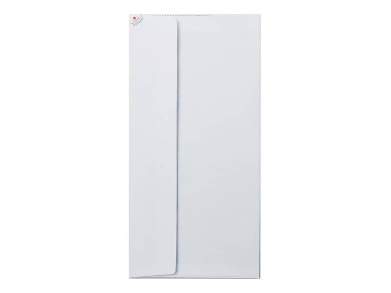Busta bianca Blasetti Strip Zip 90 g/m2 in conf. 25 buste 110x230 mm 548