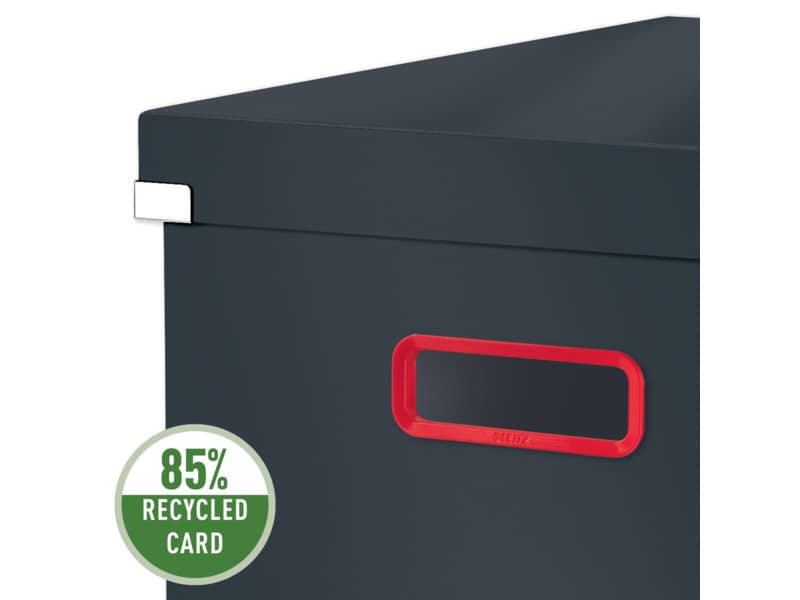Scatola per archivio Medium Click & Store Cosy - 281x200x370 mm Leitz grigio velluto