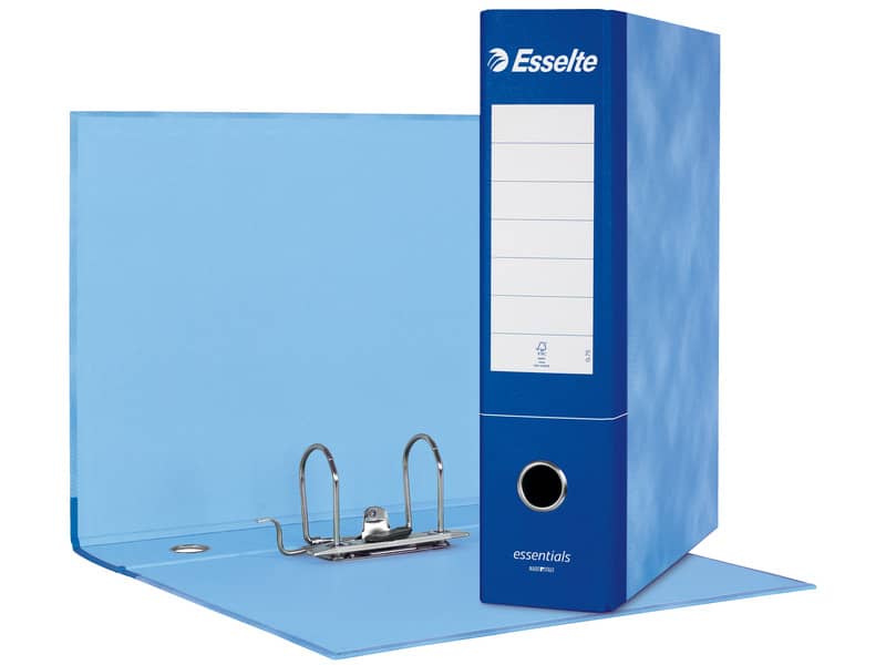 Registratore protocollo Esselte Essentials G75 23x33 cm dorso 8 cm