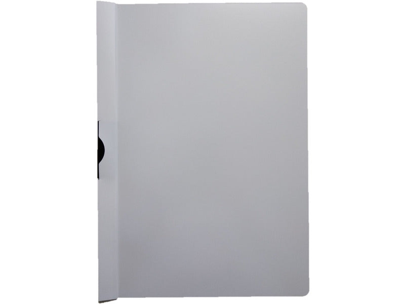 Cartellina con clip Methodo Spring File in PPL A4 dorso 5 mm - conf. 25 - Methodo bianco - X200501