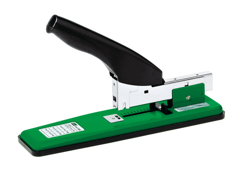 Cucitrice da tavolo Lebez - alti spessori - 100 fogli - colore verde - 6666