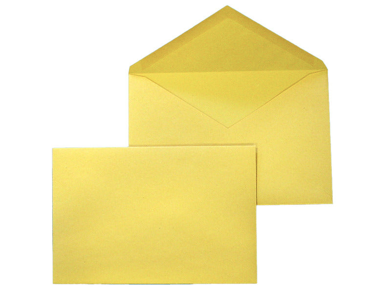 Busta gommata posta Blasetti giallo 80 g/m2 - conf. da 500 buste - 120x180 mm 171
