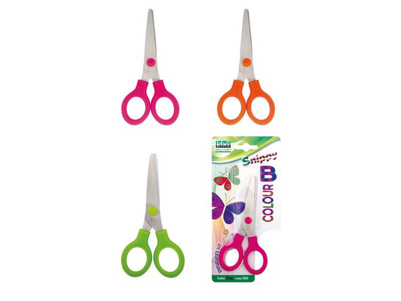 Forbici a punta tonda Lebez Snippy Soft lama 13 cm - conf. 12 pezzi - 4512L