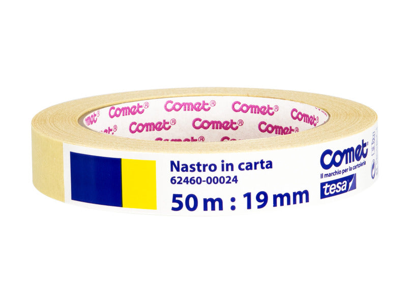 Nastro adesivo in carta Comet® Mascheratura 19 mm x 50 m - --00