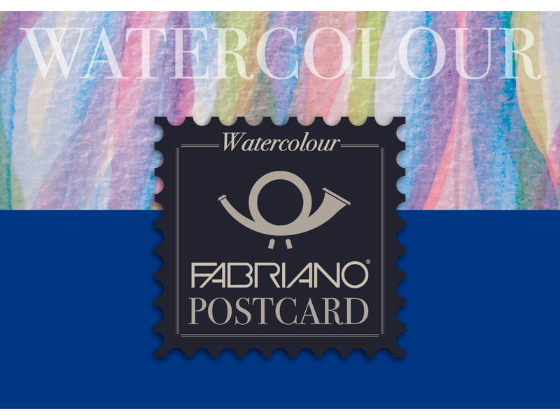 Blocco collato per acquerello Fabriano Watercolor postcard 20 fogli - 300g A6