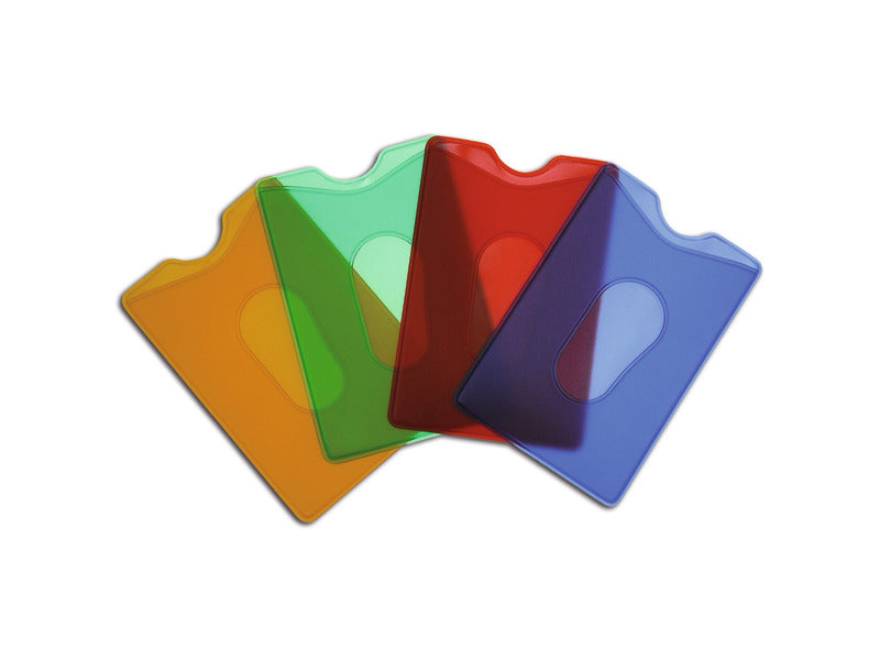Portacarte Alplast Softcard in PVC colorato -1 scomparto colori assortiti - 901