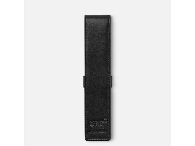 Astuccio Montblanc in pelle di vitello penna Meisterstück 1 - 3x16 cm - nero