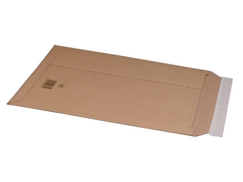 Busta Bong Micropack in cartone microonda avana con strip - 33,5x50x5 cm