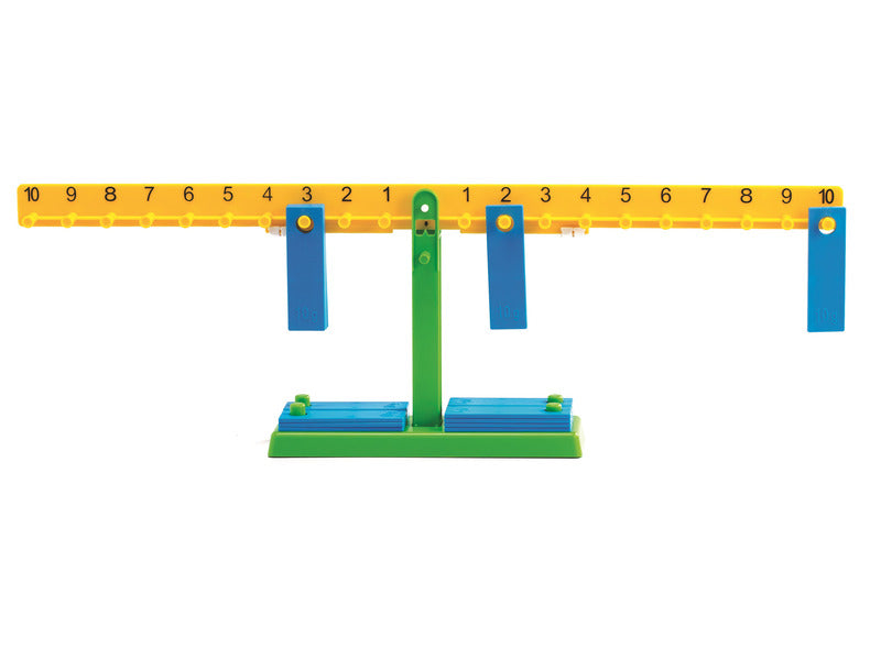 Bilancia dei numeri per bambini Commotion con 20 pesetti da 10 g ciascuno