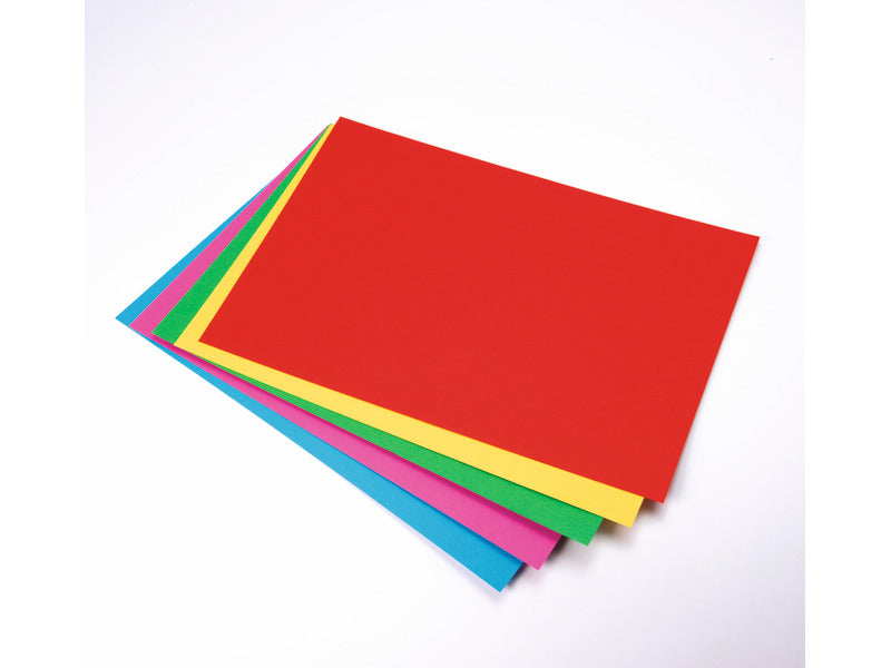 Album Favini Bristol 200 g - 25 fogli in 5 colori - formato 100x70 cm A35X021