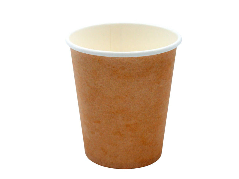 Bicchiere in cartoncino Le Nappage 20 cl senza plastica conf. 50 pz kraft 61014RC