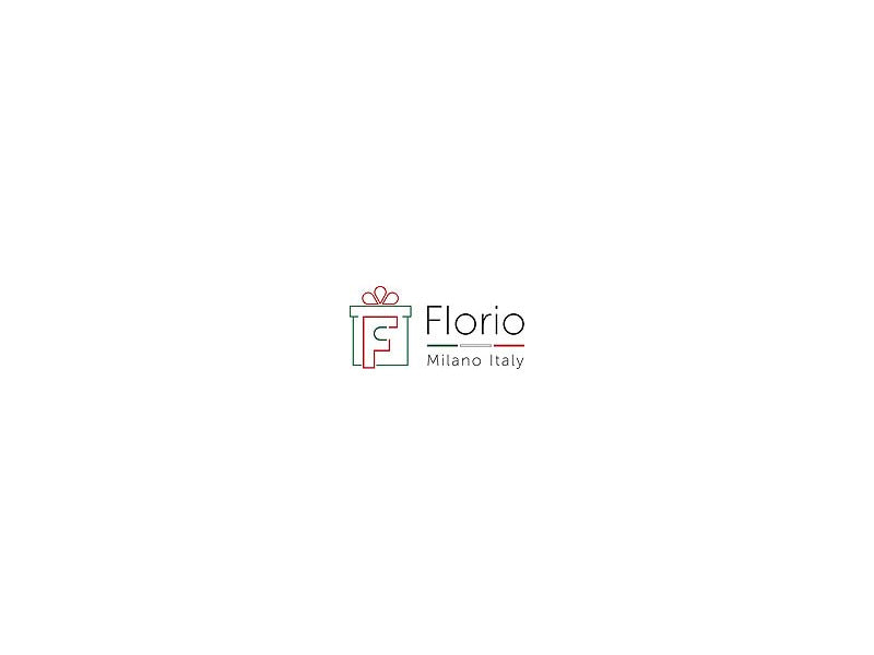 Borsa shopper Florio Carta perlata colori perlati assortiti - formato 18x8x20 cm - conf. 25 pz