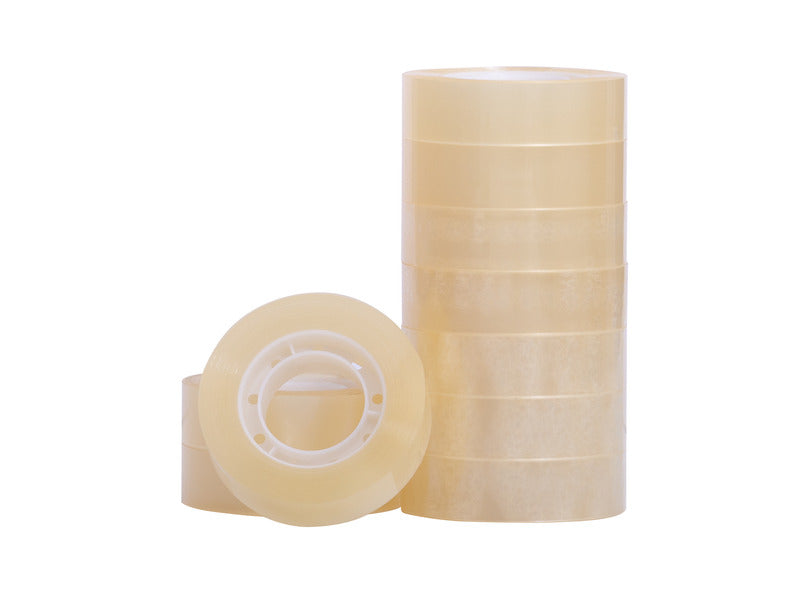Nastro adesivo trasparente in PP Q-Connect - conf. 10 pezzi - 15 mm x 33 m