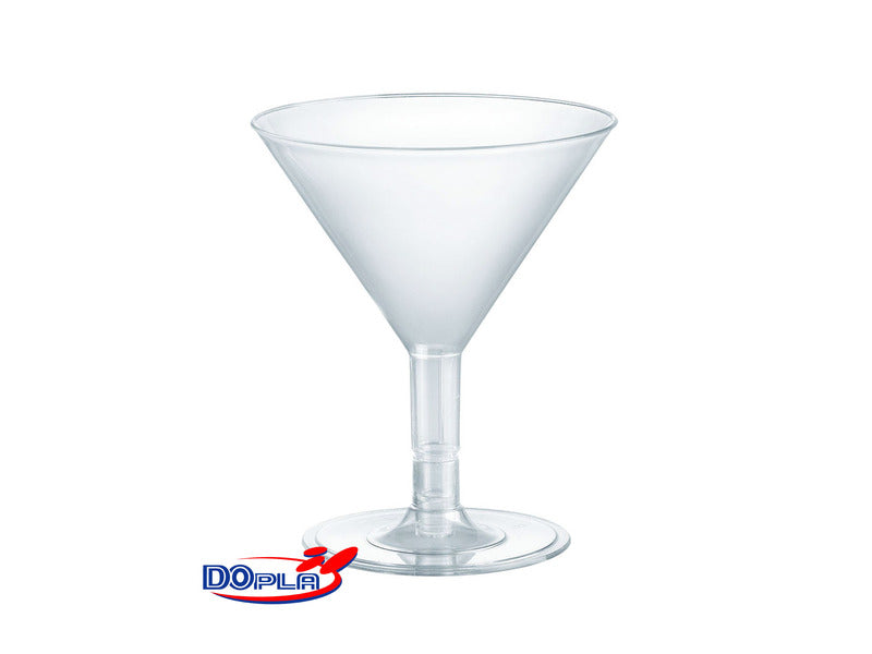 Bicchieri da champagne Dopla - colore trasparente - conf. 20 pezzi