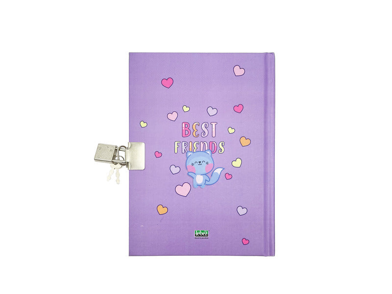 Diario dei segreti Lebez LED 2 soggetti assortiti