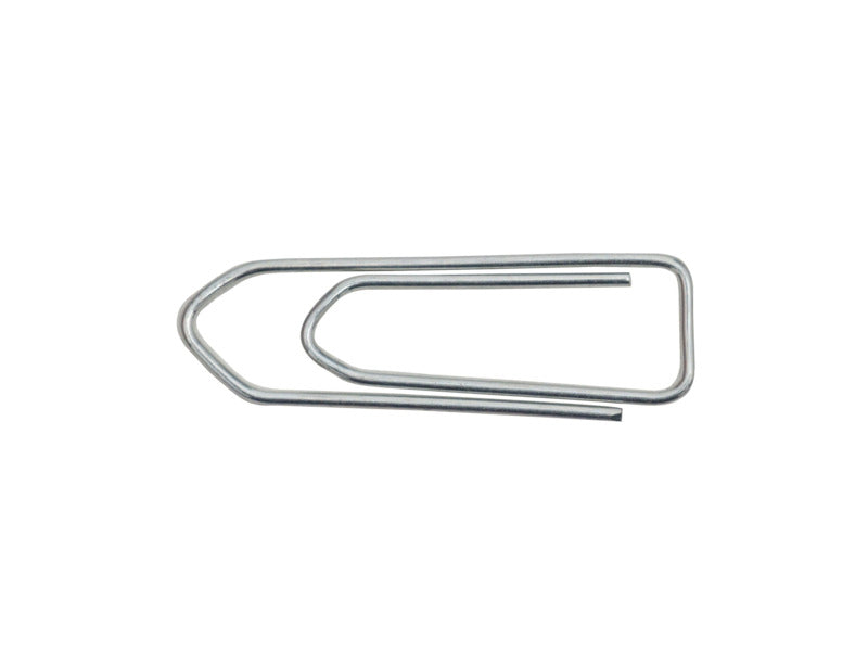 Fermagli Q-Connect filo d'acciaio nichelato 20 mm conf. da 100