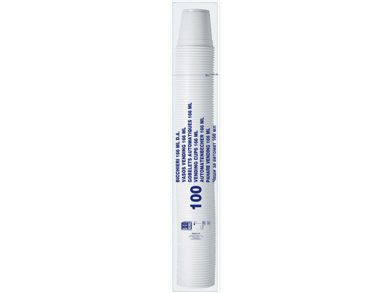 Bicchiere in PS Dopla Professional 160 ml bianco - conf. 100 pz