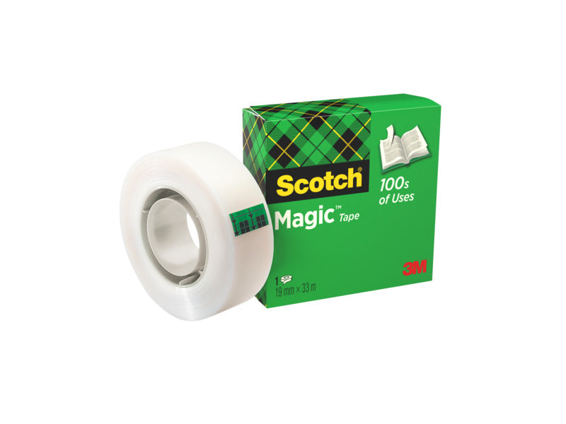 Nastro adesivo Scotch® Magic™ 810 19 mm x 33 m trasparente opaco 810-1933
