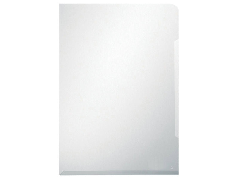 Cartellina a L Q-Connect ppl A4 trasparente liscio 160 my conf. da 100