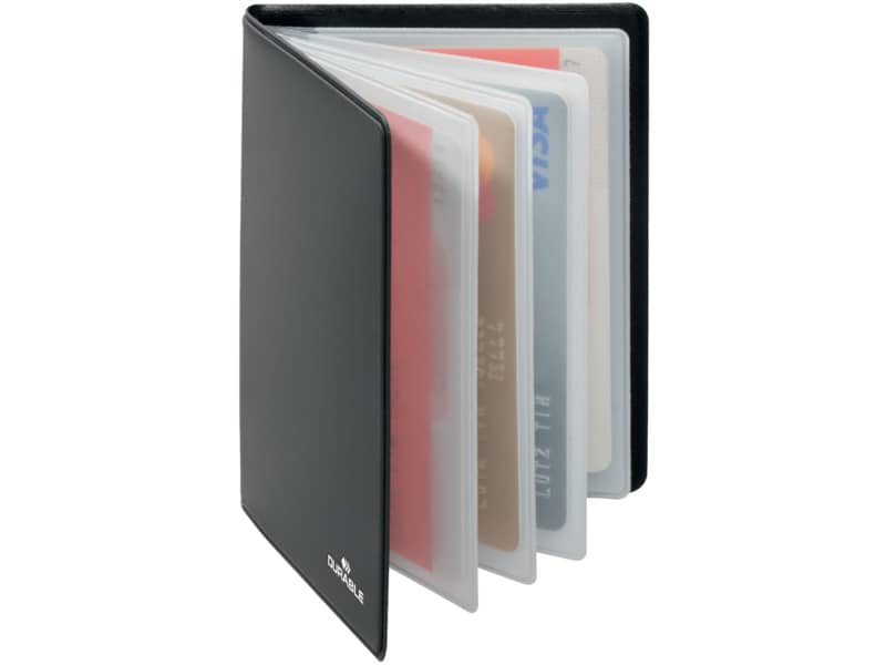 Porta carte di credito DURABLE RFID Secure 54x86 mm antracite per 8 carte